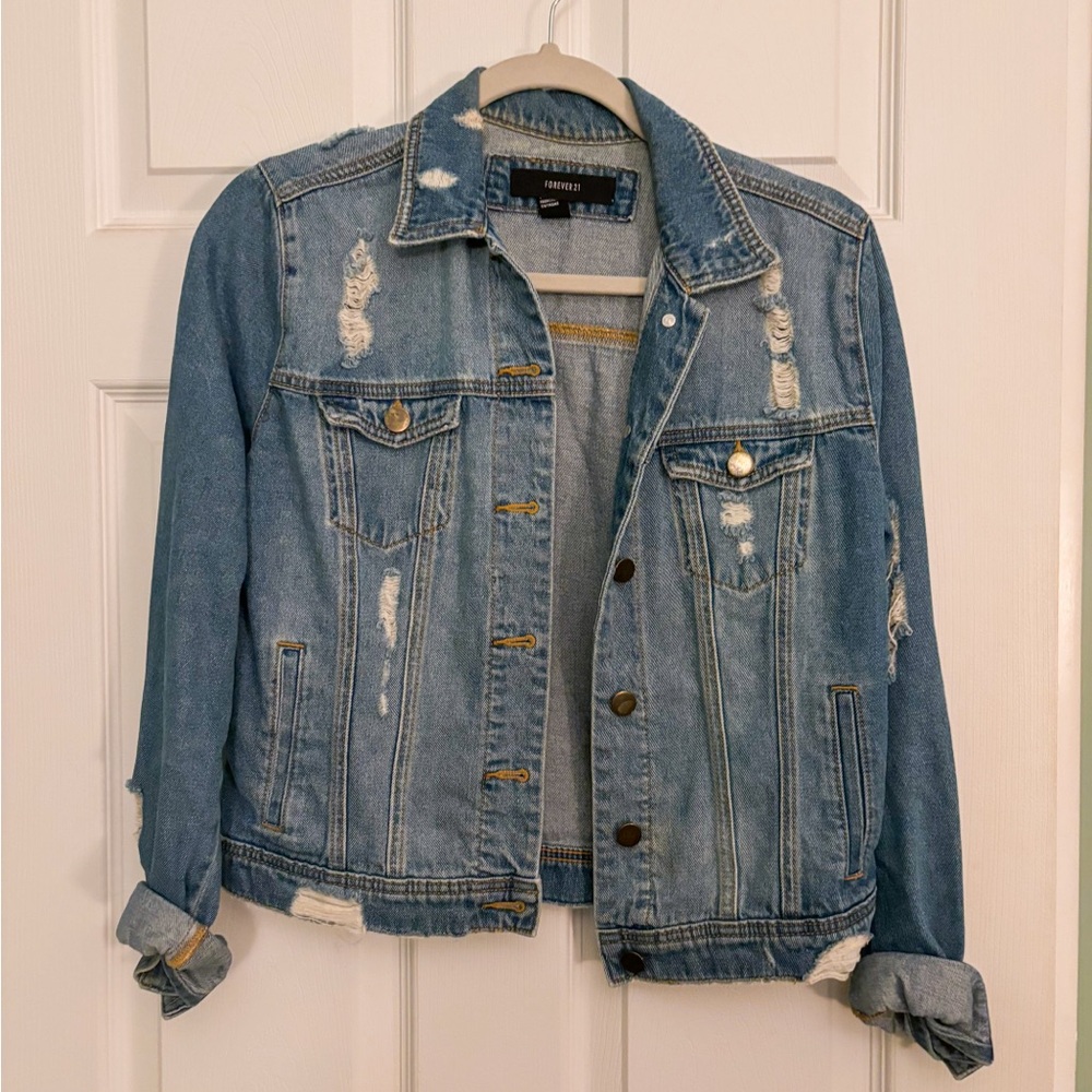 Gently worn Forever 21 Jean Jacket